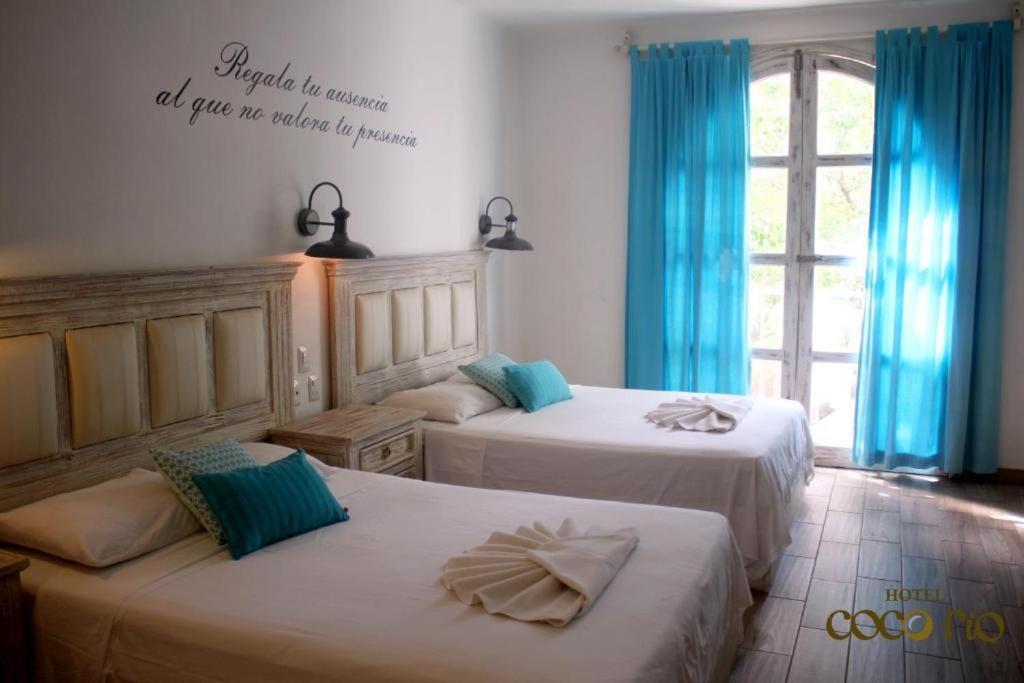 פלאייה דל כרמן Hotel Casa Coco Rio מראה חיצוני תמונה
